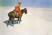 Frederick Remington The Scout : Friends or Enemies oil painting